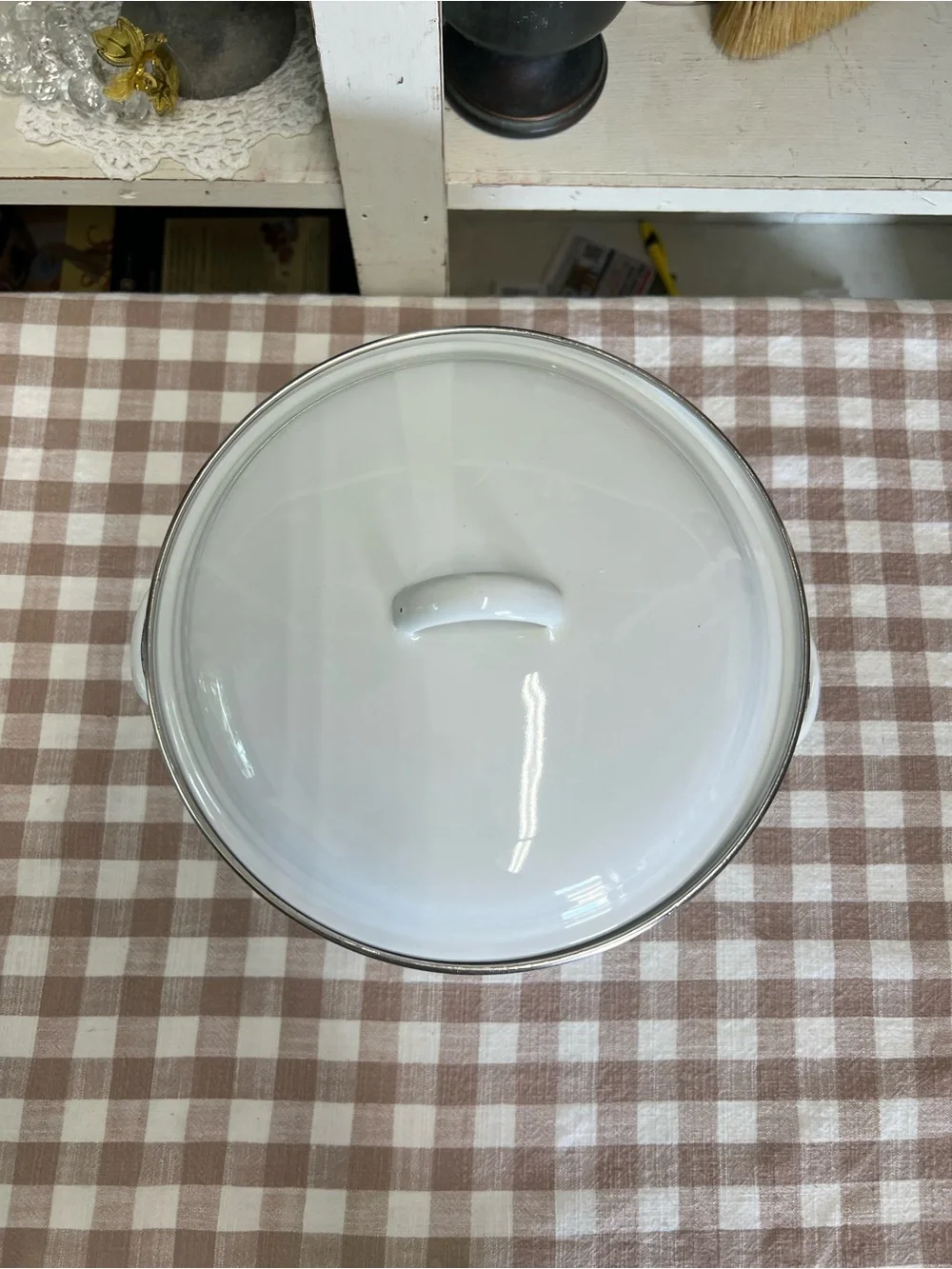 Vintage Campbells soup pot with lid cookware advertising 2002 tomatoes